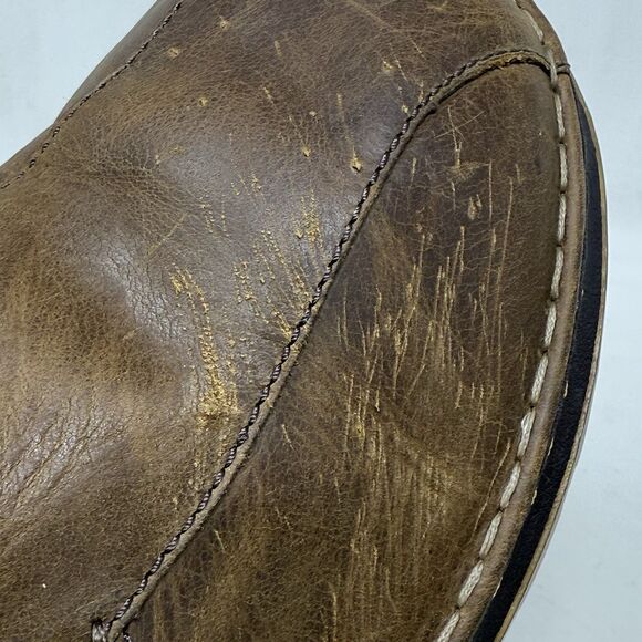 Dr Martens Tevin Loafers Mens 14 Brown Leather Slip On Casual Preppy Shoes main image 6